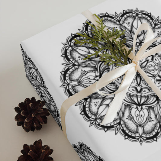 Mandala Wrapping paper sheets